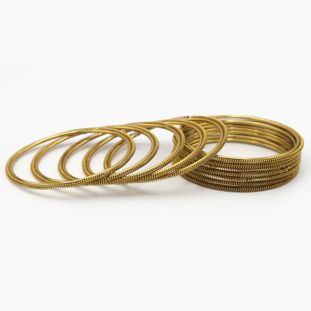 Women's Bangle - Golden, Women Bangles & Bracelets, Chase Value, Chase Value