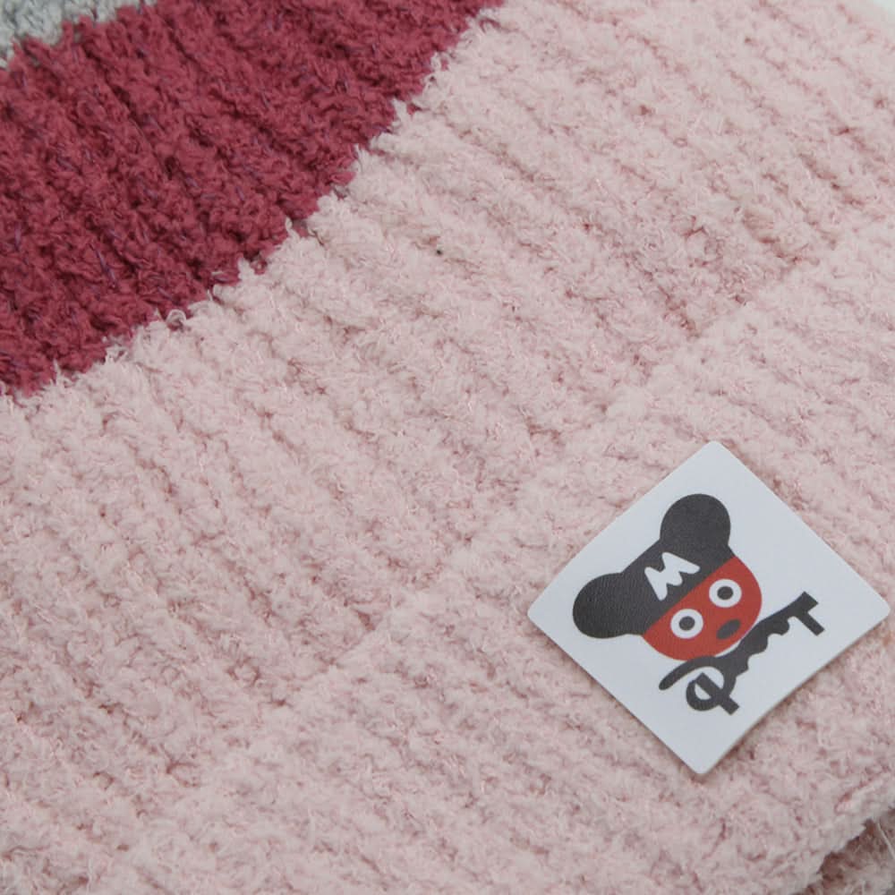 Kids Woollen Cap - Light Pink, Girls Caps & Hats, Chase Value, Chase Value
