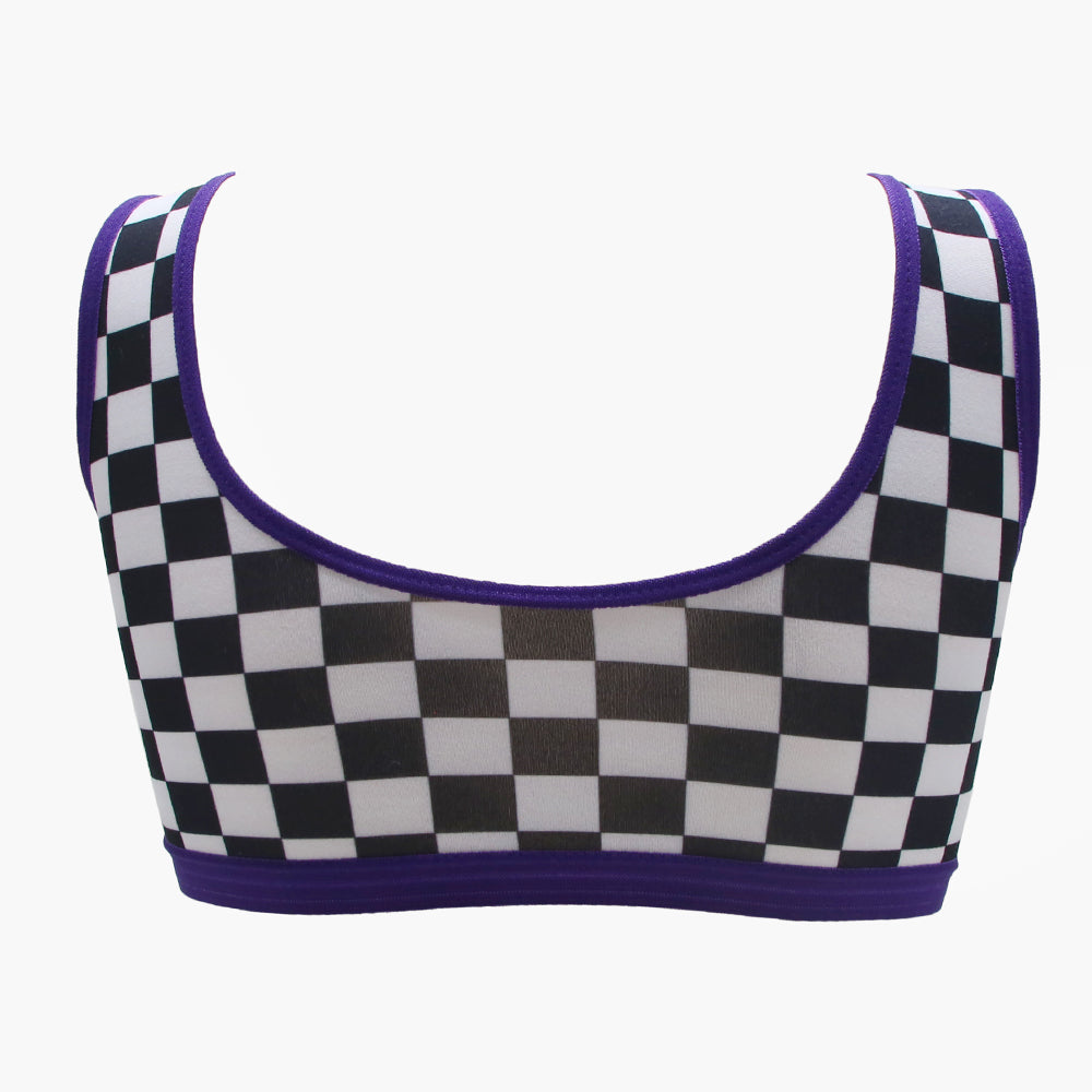 Girls Foam Biddies - Purple, Girls Shameez Camisole & Biddies, Chase Value, Chase Value