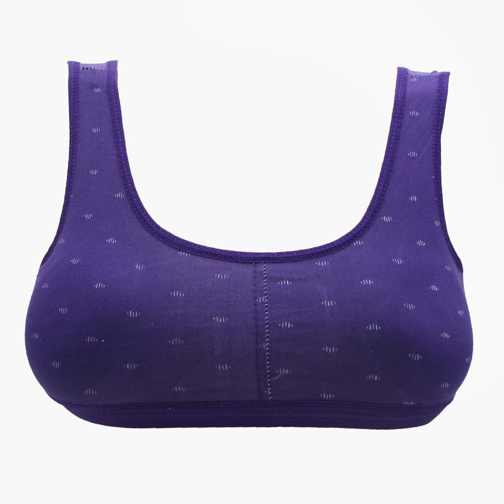 Girls Foam Biddies - Purple, Girls Shameez Camisole & Biddies, Chase Value, Chase Value