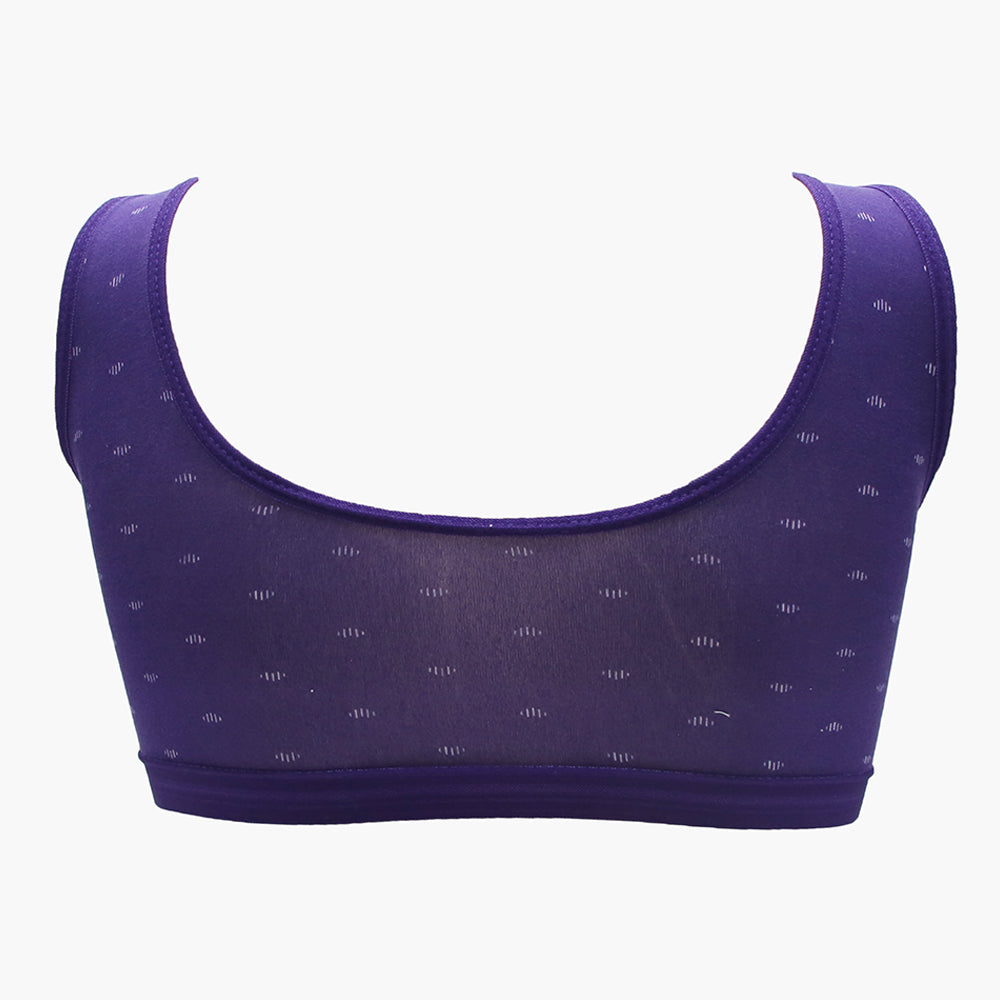 Girls Foam Biddies - Purple, Girls Shameez Camisole & Biddies, Chase Value, Chase Value