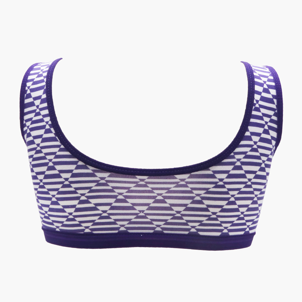 Girls Foam Biddies - Purple, Girls Shameez Camisole & Biddies, Chase Value, Chase Value