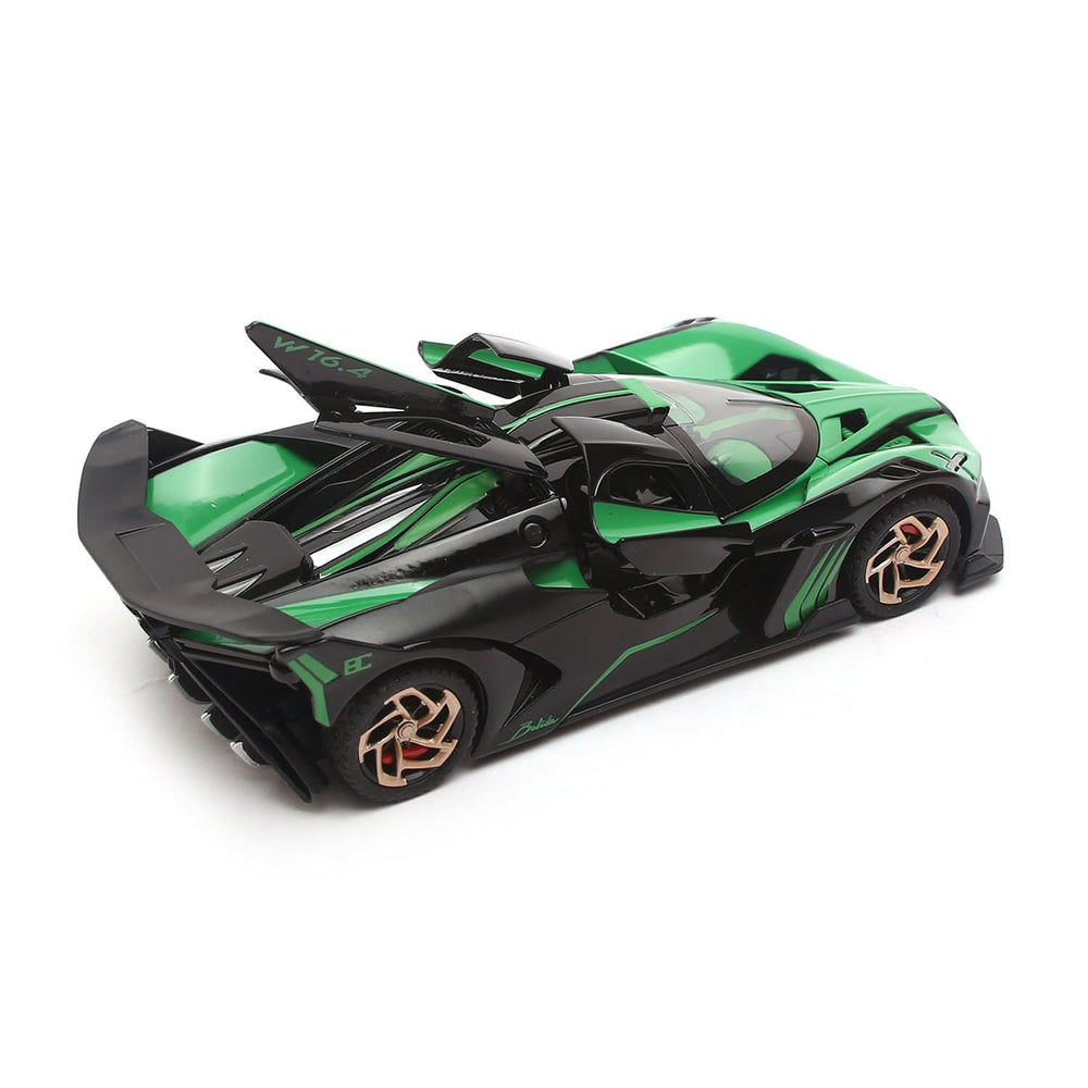 Die-Cast Car Bugatti Fireball - Green, Die-cast Model Car, Chase Value, Chase Value