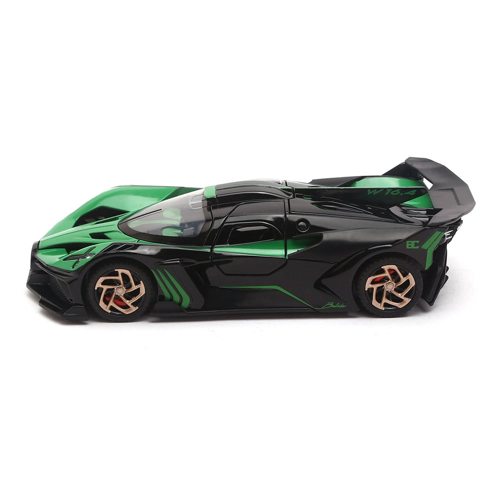 Die-Cast Car Bugatti Fireball - Green, Die-cast Model Car, Chase Value, Chase Value