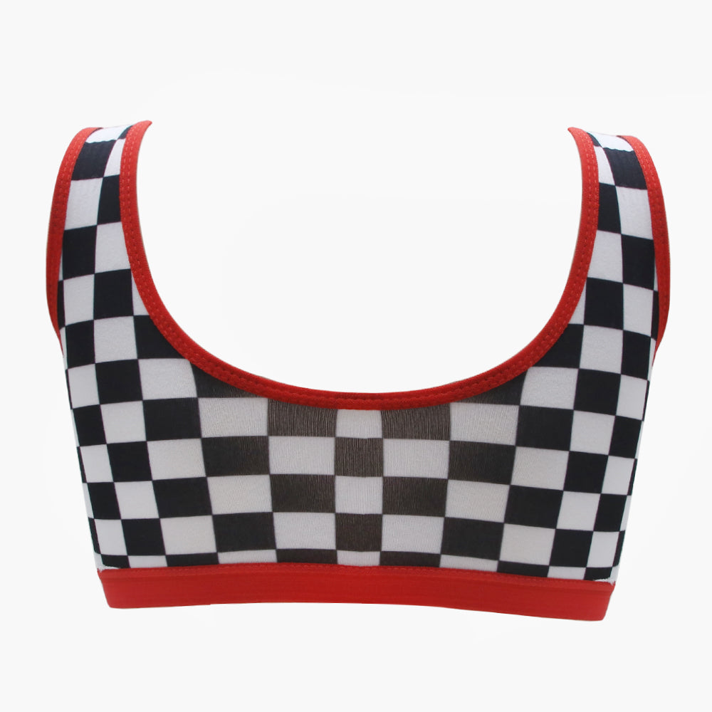 Girls Foam Biddies - Red, Girls Shameez Camisole & Biddies, Chase Value, Chase Value