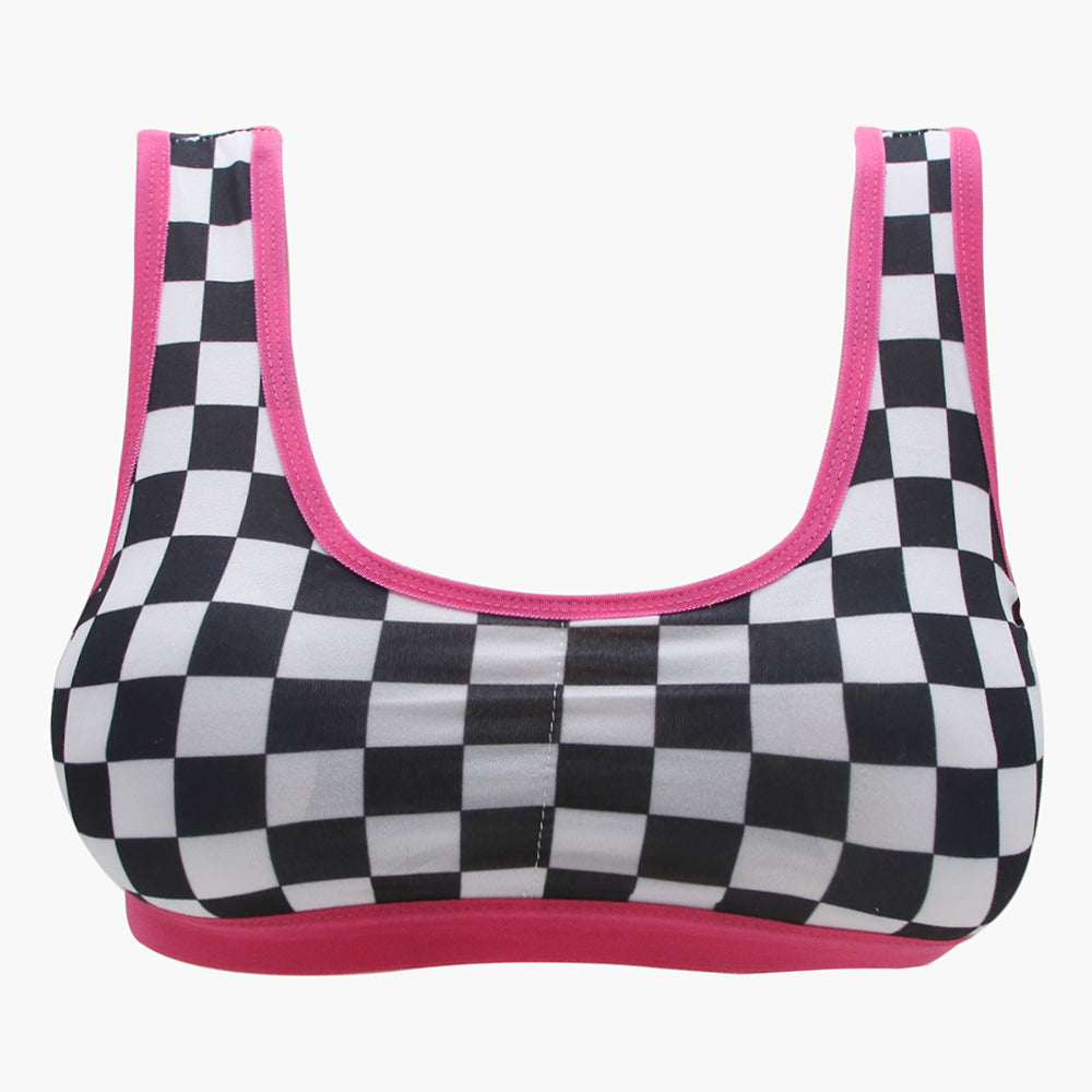 Girls Foam Biddies - Dark Pink, Girls Shameez Camisole & Biddies, Chase Value, Chase Value