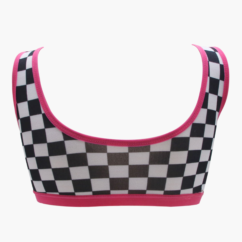 Girls Foam Biddies - Dark Pink, Girls Shameez Camisole & Biddies, Chase Value, Chase Value