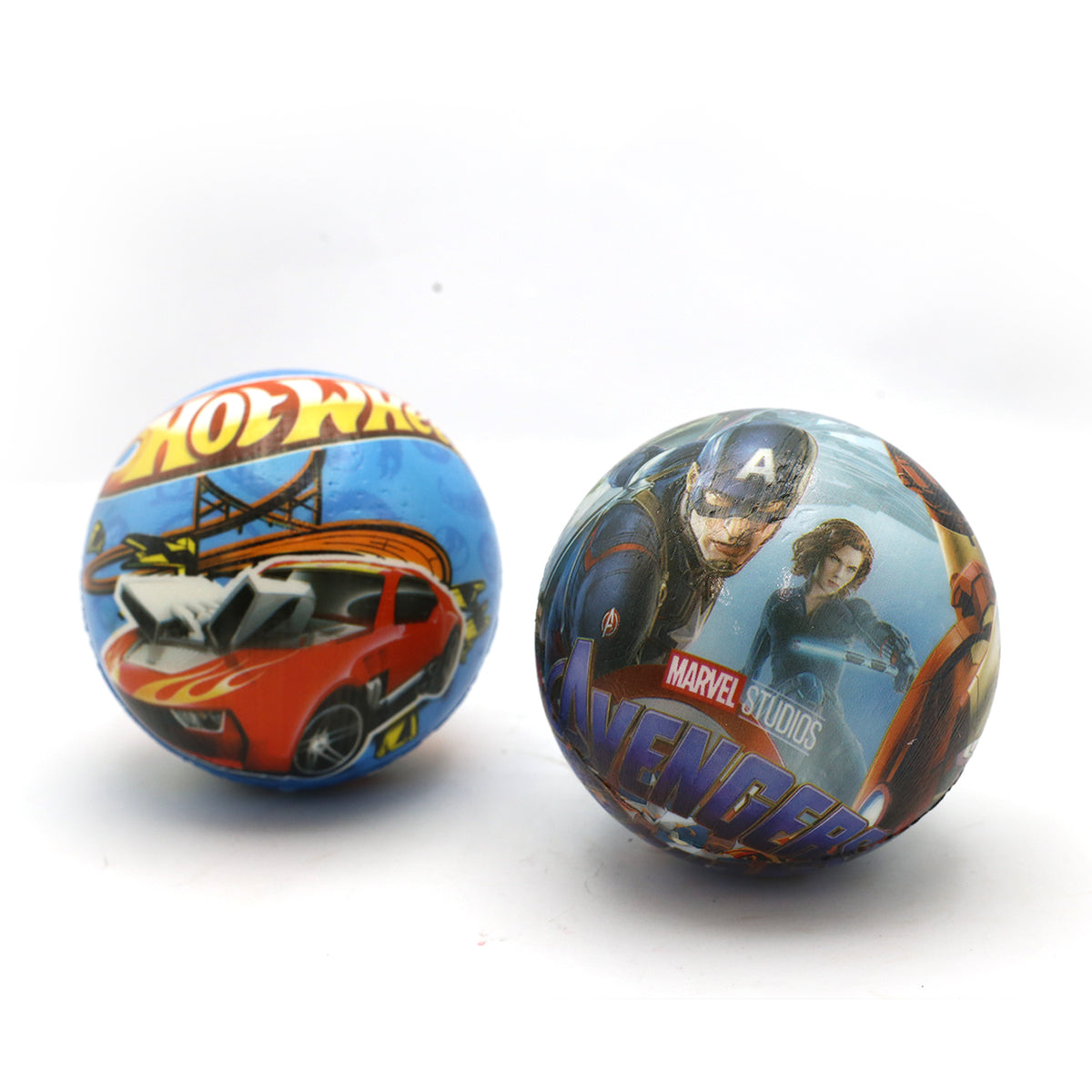 Foam Sports Ball 2 Pcs  -  Multi-Color, Stuffed Toys, Chase Value, Chase Value