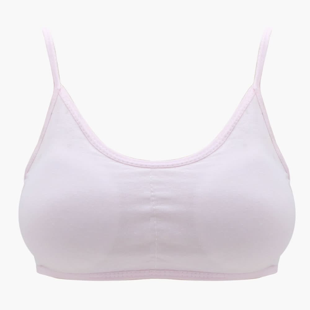 Valuables Girls Foam Biddies - Baby Pink, Girls Shameez Camisole & Biddies, Chase Value, Chase Value