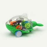 Transparent Friction Dolphin Shark - Green, Non-Remote Control, Chase Value, Chase Value