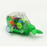 Transparent Friction Dolphin Shark - Green, Non-Remote Control, Chase Value, Chase Value