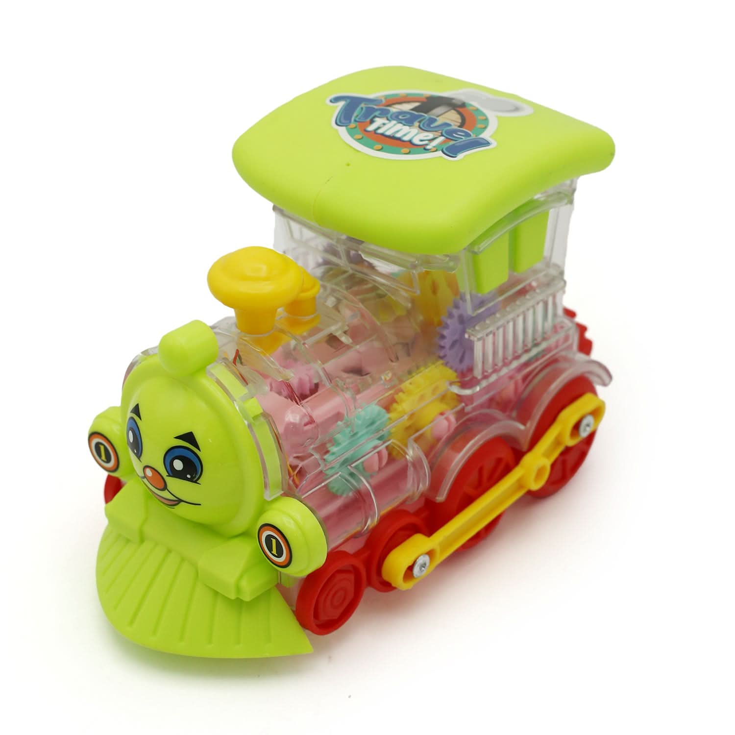 Transparent Train Toy With Light & Sound, Battery Operated Toys, Chase Value, Chase Value