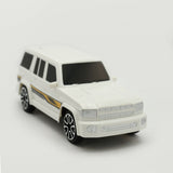 Friction Jeep Toyota  -  White, Die-cast Model Car, Chase Value, Chase Value