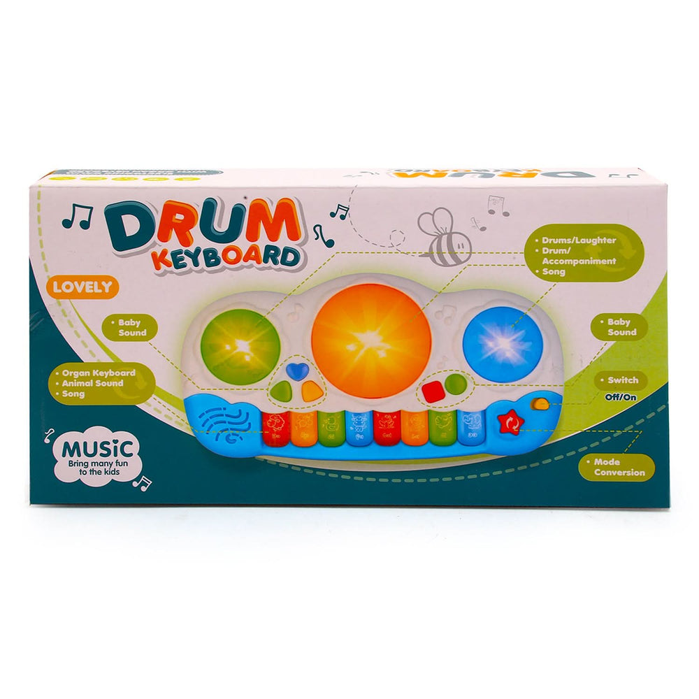 Piano With Light & Music - Blue & White, Musical Toys, Chase Value, Chase Value