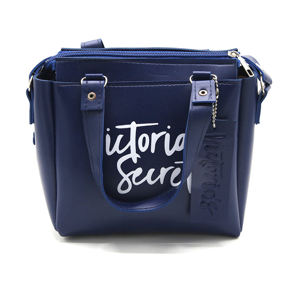 Women's Shoulder Bag - Navy Blue