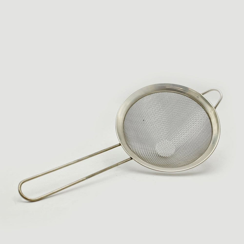 Tea Strainer Deep Steeliness Steel - Silver, Strainer, Chase Value, Chase Value