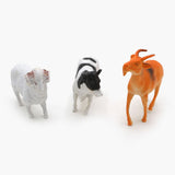 Farm Animal Pack of 3 - Multi Color, Animal Toys, Chase Value, Chase Value