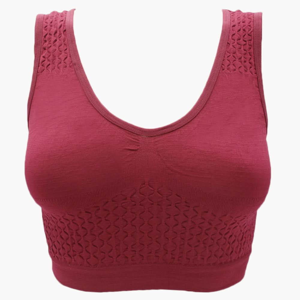 Women's Air Bra - Maroon, Women Bras, Chase Value, Chase Value