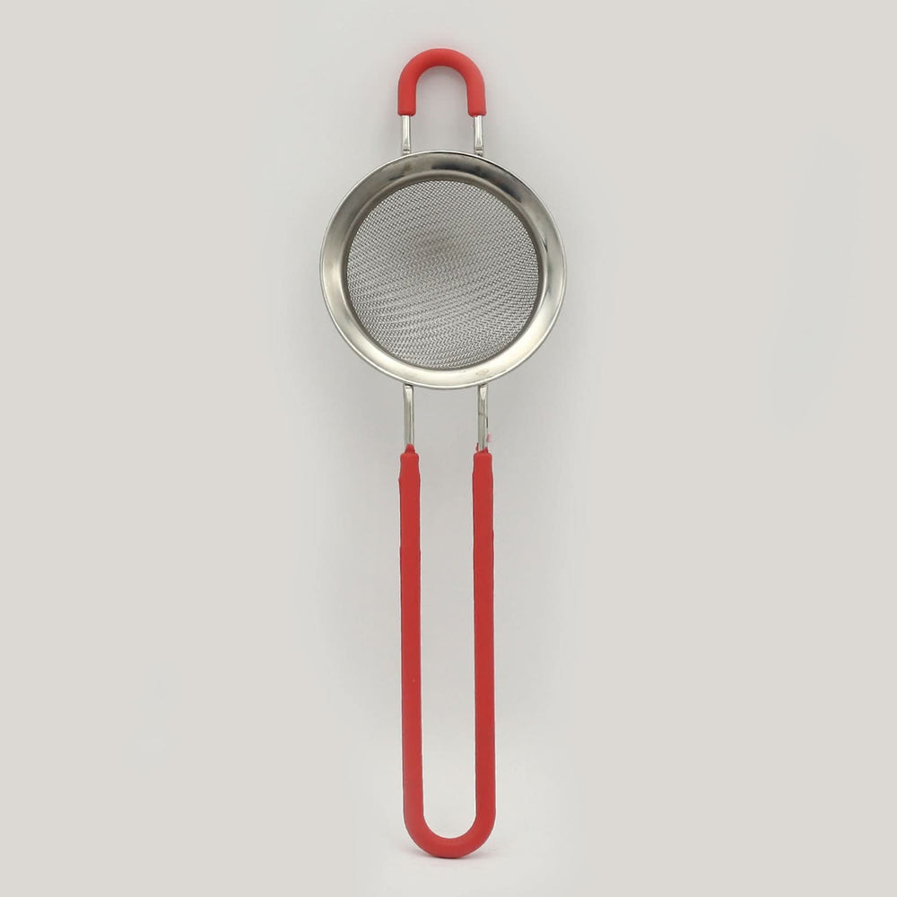 Tea Strainer With Color Handle - Red, Strainer, Chase Value, Chase Value