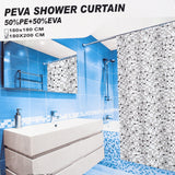 Peva Shower Curtain 180 X 200, Shower Curtain, Chase Value, Chase Value