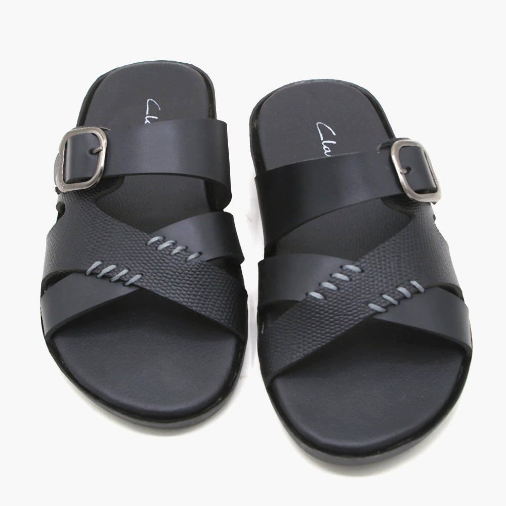 Boys Slipper - Black, Boys Slippers, Chase Value, Chase Value