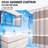 Peva Shower Curtain 180 X 200, Shower Curtain, Chase Value, Chase Value