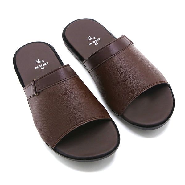 Men's Slipper - Brown