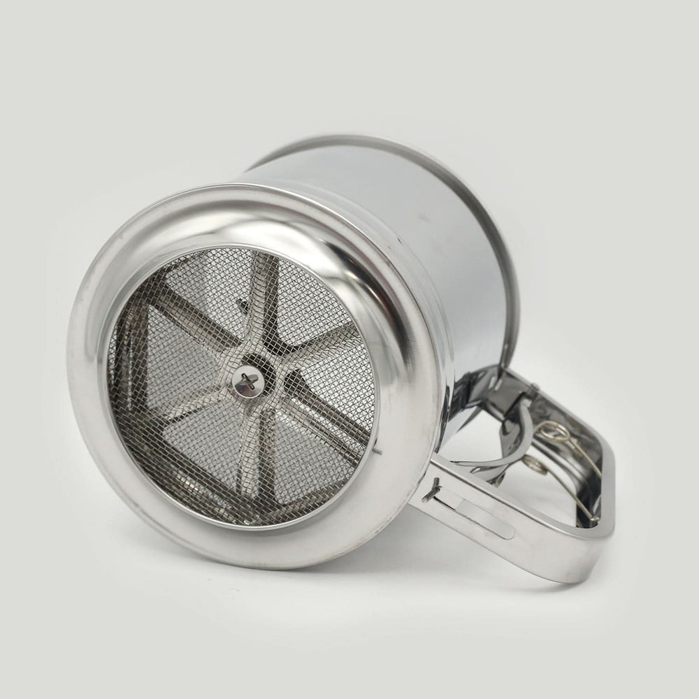 Flour Strainer Steeliness Steel - Silver, Strainer, Chase Value, Chase Value