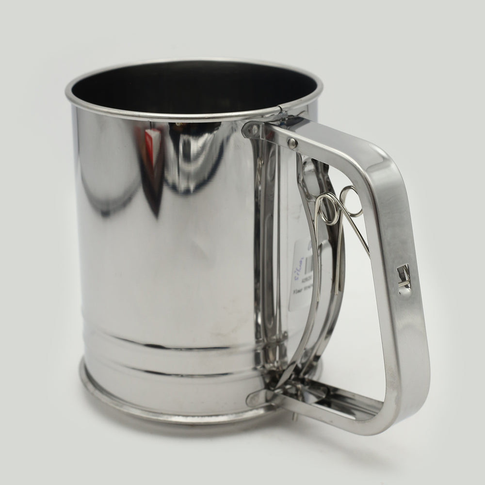Flour Strainer Steeliness Steel - Silver, Kitchen Tools & Accessories, Chase Value, Chase Value