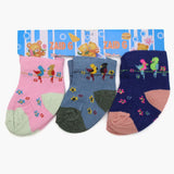 Boys Socks Pack Of 3 - Multi Color, Boys Socks, Chase Value, Chase Value