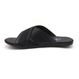 Men's Casual Slippers - Black, Men's Slippers, Chase Value, Chase Value