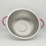 Strainer Color Handle Steeliness Steel  22cm - Silver, Strainer, Chase Value, Chase Value