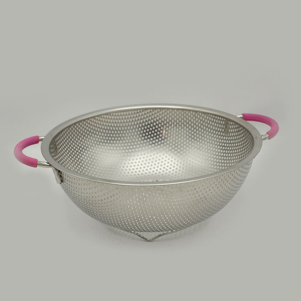 Strainer Color Handle Steeliness Steel  22cm - Silver, Strainer, Chase Value, Chase Value