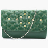 Women's Clutch - Dark Green, Women Clutches, Chase Value, Chase Value