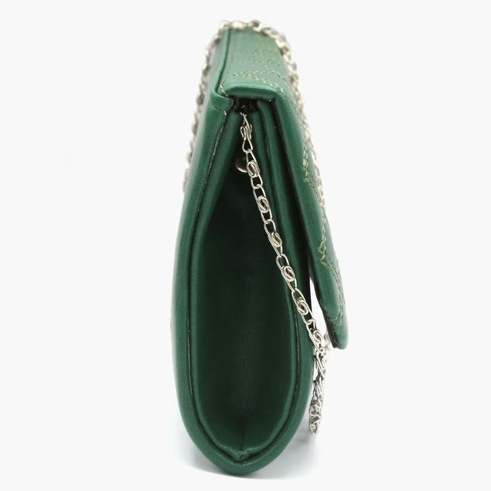 Women's Clutch - Dark Green, Women Clutches, Chase Value, Chase Value