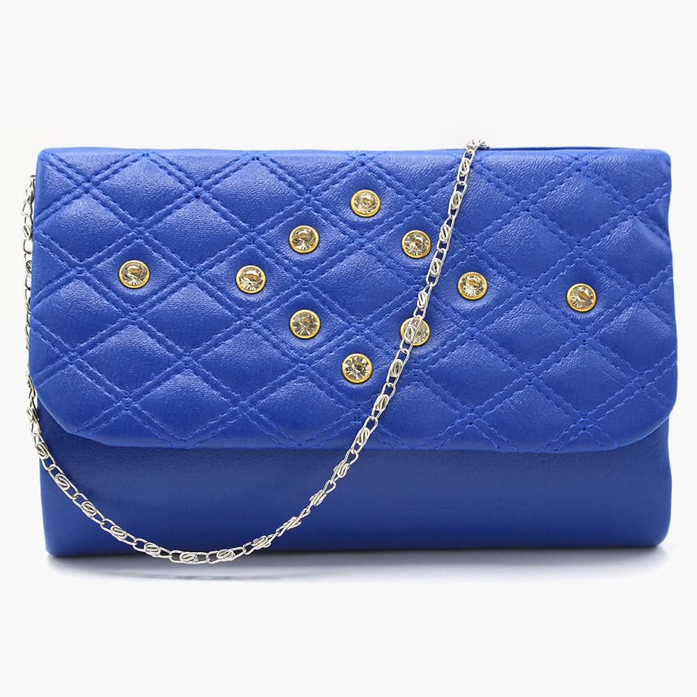 Women's Clutch - Royal Blue, Women Clutches, Chase Value, Chase Value