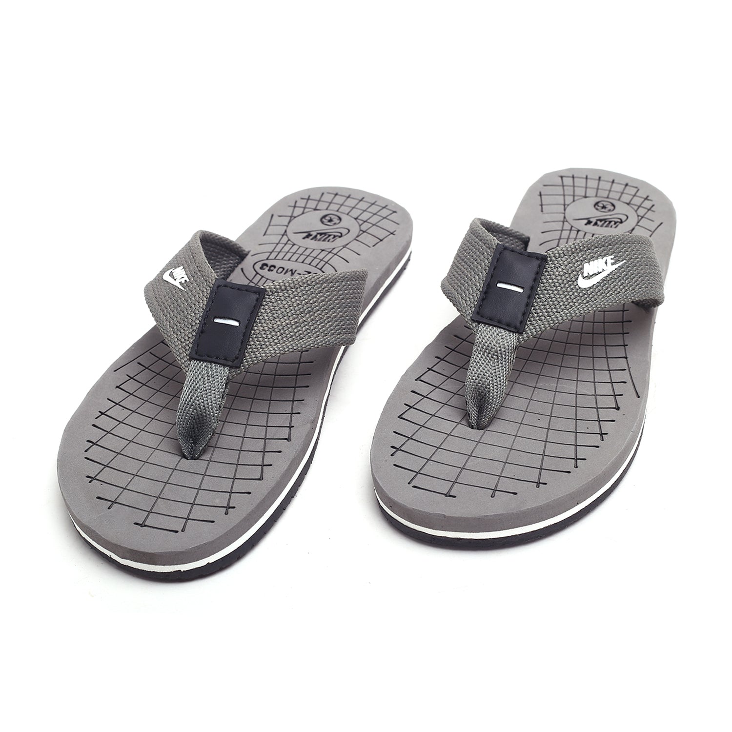 Men's Flip Flop Slipper - Grey, Men's Slippers, Chase Value, Chase Value