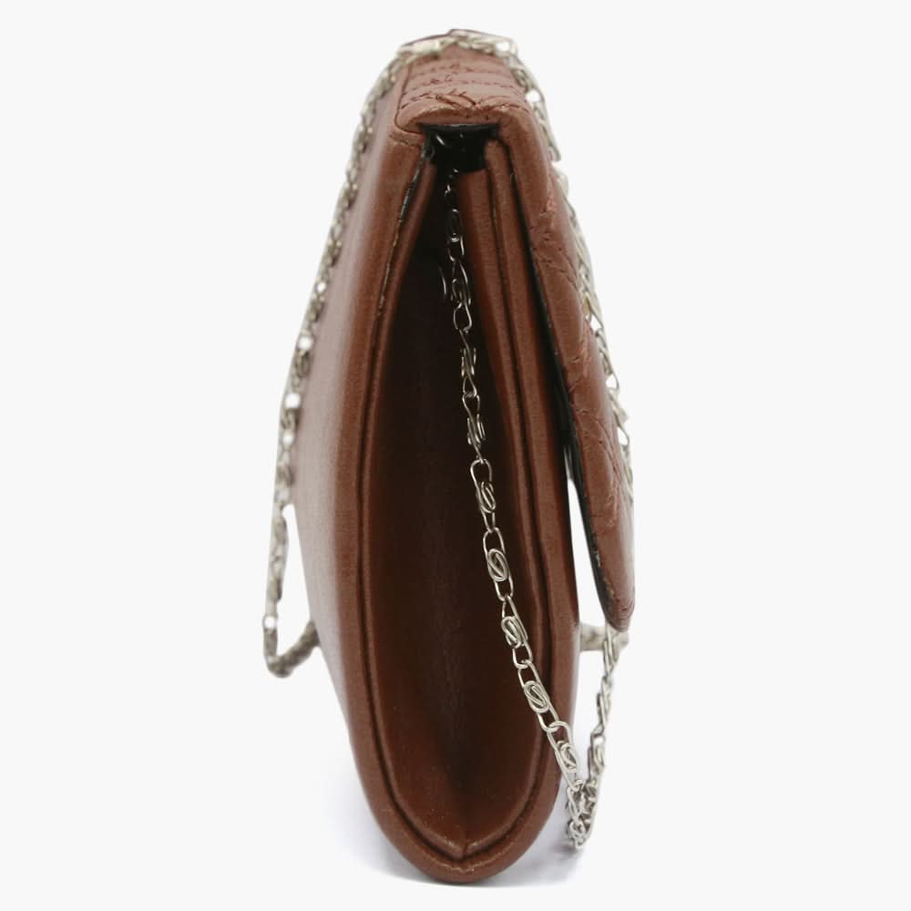 Women's Clutch - Dark Brown, Women Clutches, Chase Value, Chase Value