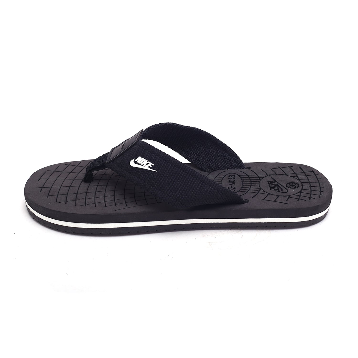 Men's Flip Flop Slipper - Black, Men's Slippers, Chase Value, Chase Value