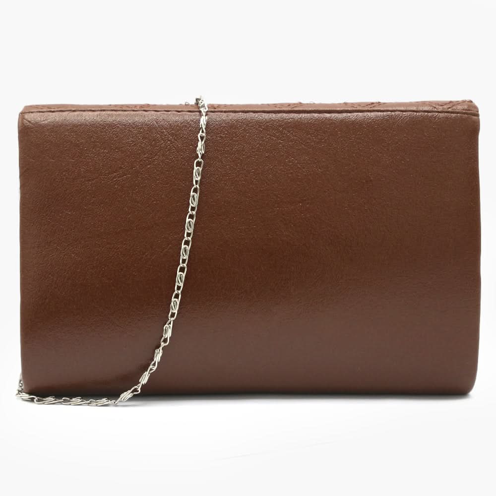 Women's Clutch - Dark Brown, Women Clutches, Chase Value, Chase Value