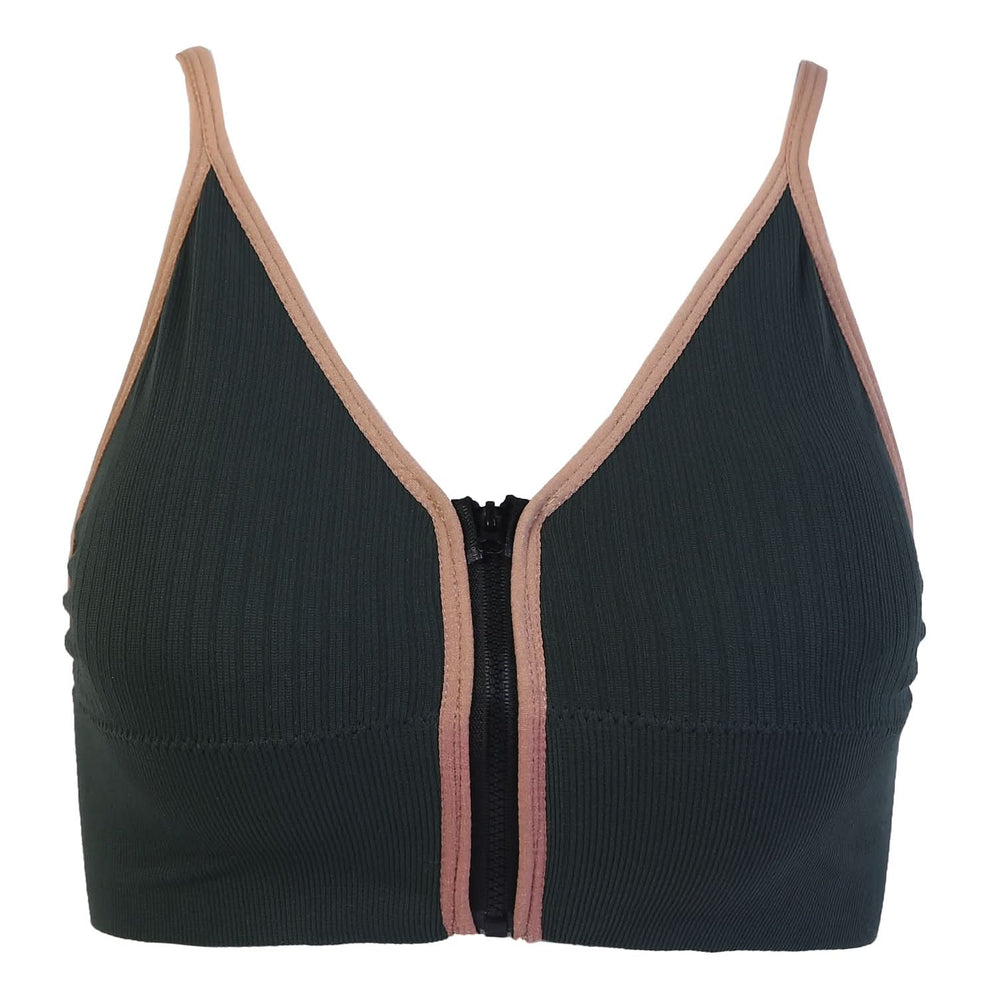 Women's Sport Zip Bra, Women Sports Bra, Chase Value, Chase Value