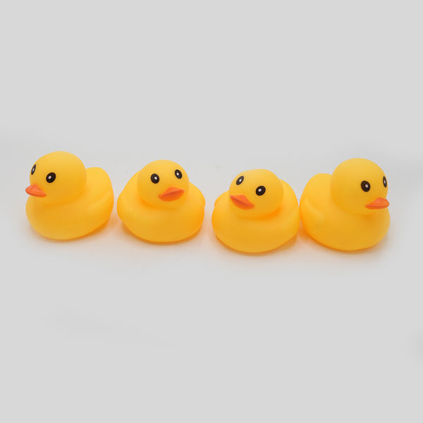 New Born Bath Duck - 4 Pack Toy Set