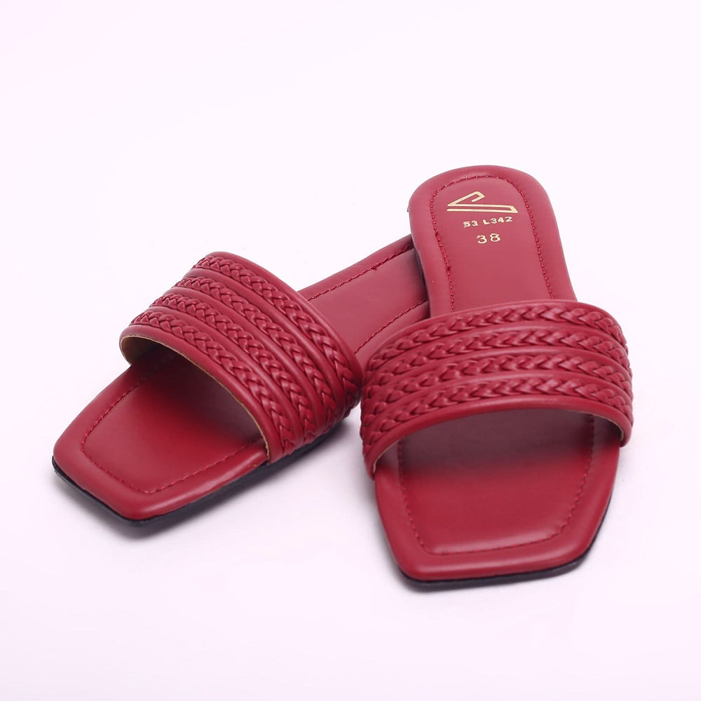 Women's Slippers - Maroon, Women Slippers, Chase Value, Chase Value