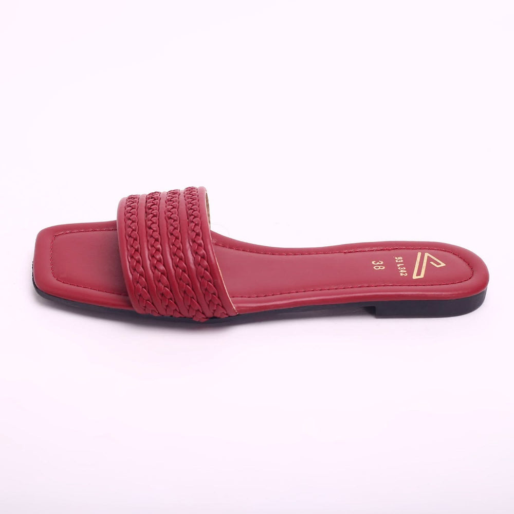 Women's Slippers - Maroon, Women Slippers, Chase Value, Chase Value