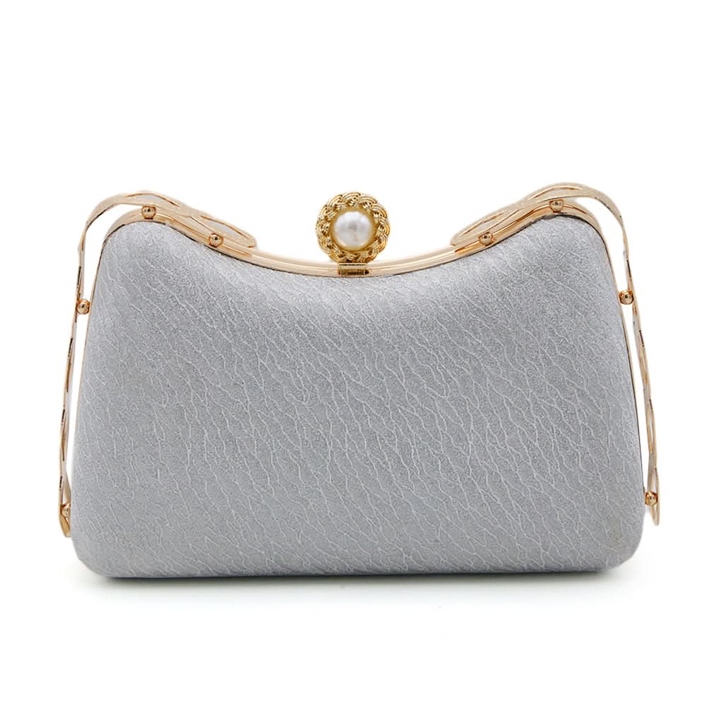 Women's Fancy Clutch - Silver, Women Clutches, Chase Value, Chase Value