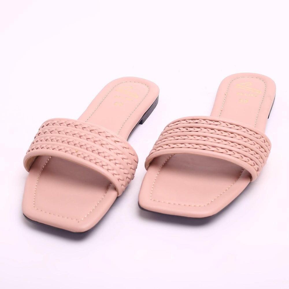 Women's Slippers - Peach, Women Slippers, Chase Value, Chase Value