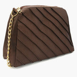 Women's Shoulder Bag - Dark Brown, Women Bags, Chase Value, Chase Value