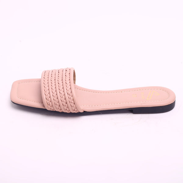 Women's Slippers - Peach