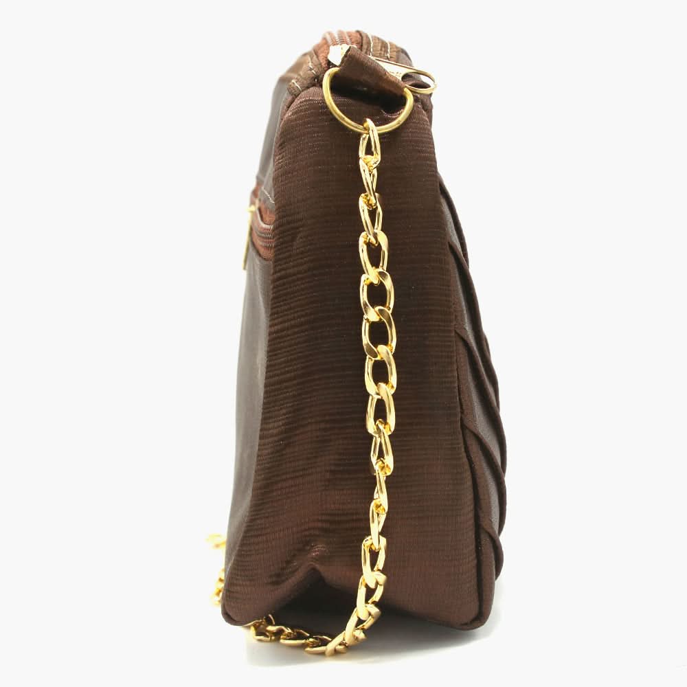 Women's Shoulder Bag - Dark Brown, Women Bags, Chase Value, Chase Value