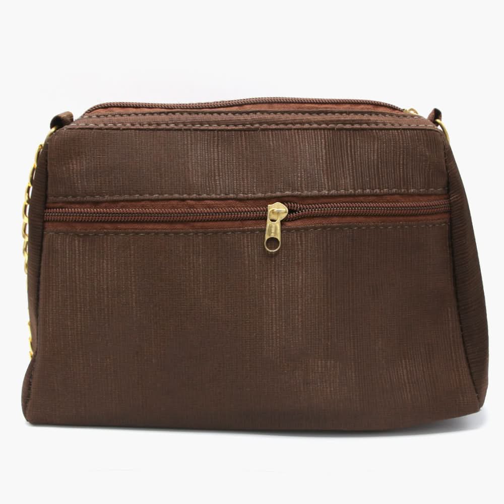 Women's Shoulder Bag - Dark Brown, Women Bags, Chase Value, Chase Value